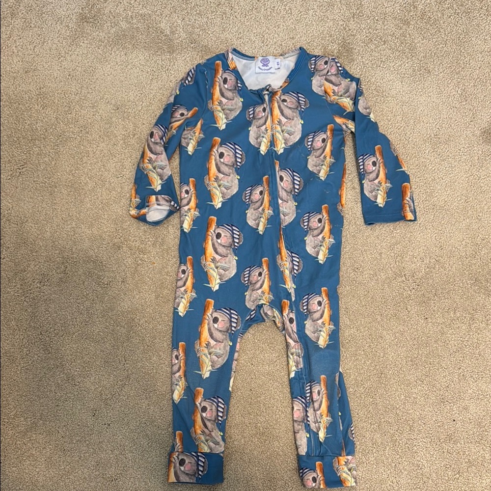 Cheeky chickadee pajamas 2T